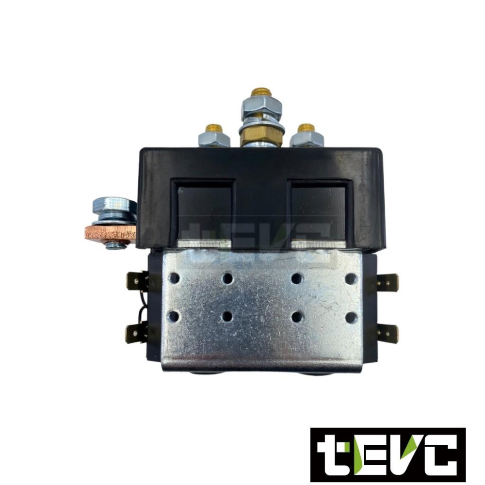 《tevc》接觸器 馬達 前進 後退 換向 大電流 繼電器 100A DC 24V 電動 堆高機 球車 代步車 R018-細節圖6