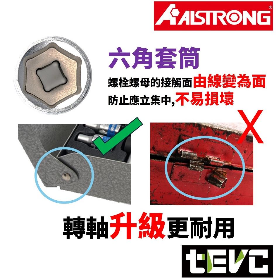 《tevc》台灣發票 ALSTRONG 藍帶套筒21件組 3/8 3021G-BL 3分 套筒 72齒 棘輪 板手 起子-細節圖3