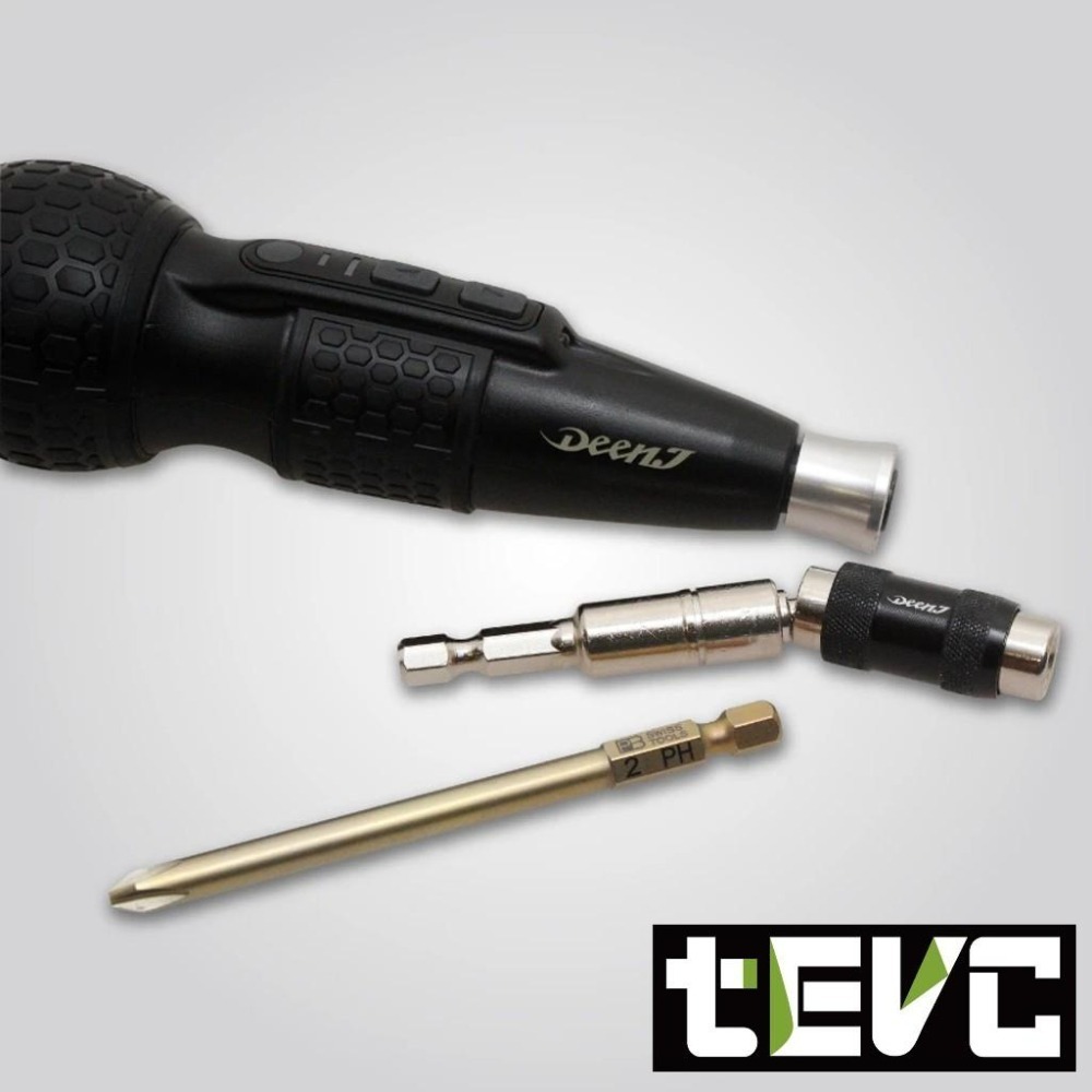 《tevc》日本 DEEN x PB SWISS聯名 電動起子 起子 起子機 5Nm 大扭力 手動 螺絲刀 萬向 接桿-細節圖3