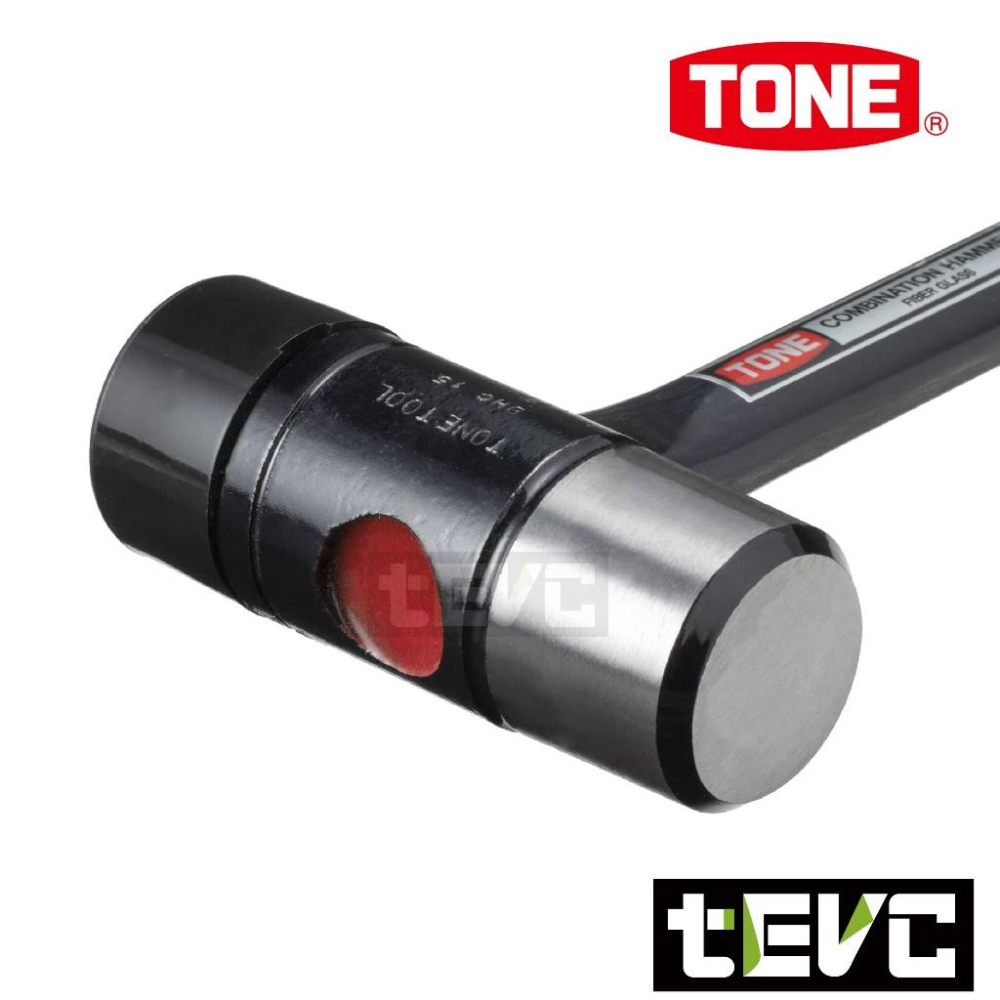 《tevc》日本 TONE 組合鎚 槌子 膠錘 鐵鎚 雙頭 BHC-05-細節圖2
