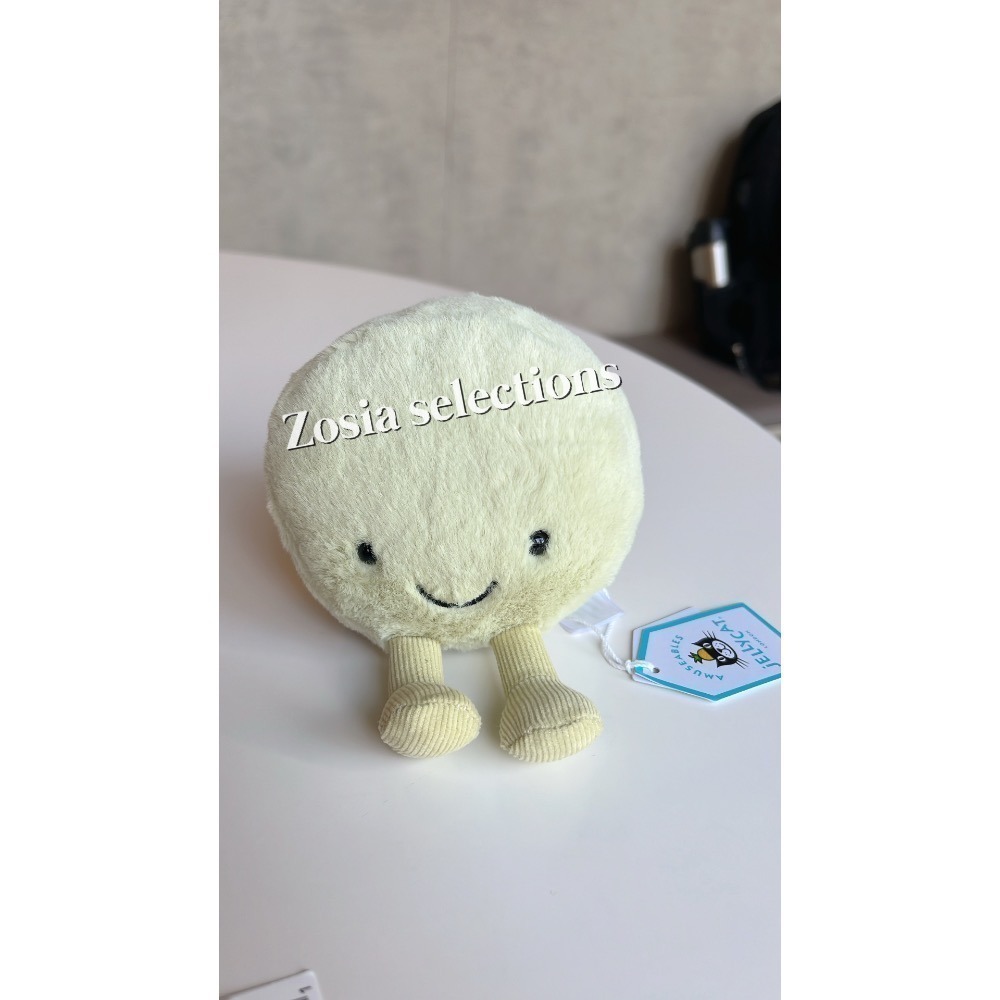 🇫🇷 Jellycat 法國限定&特色甜點可麗露 心型蝴蝶酥 瑪德蓮 法式甜點 草莓塔 跑咖娃娃-規格圖6