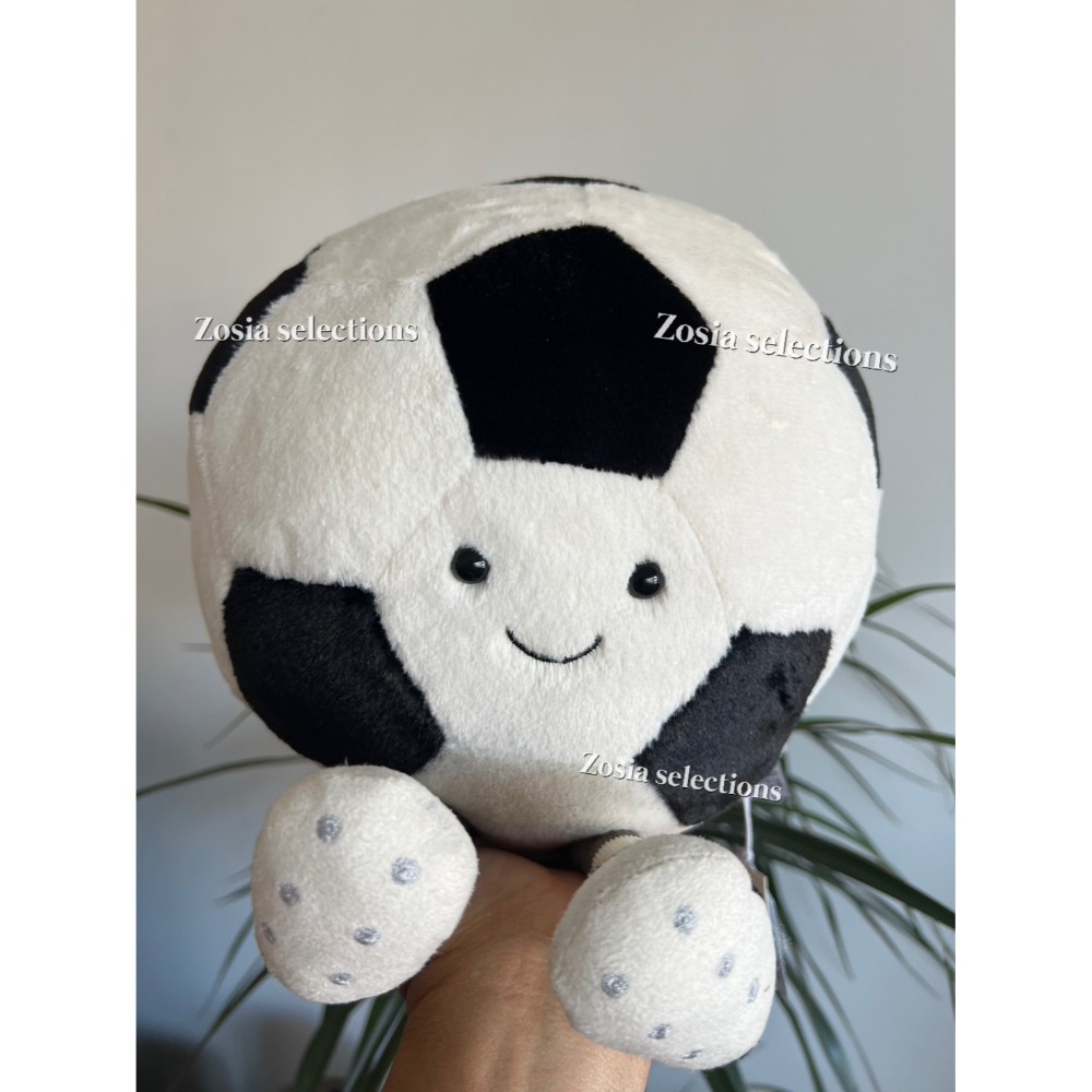 🇫🇷法國直送 Jellycat 足球娃娃 Amuseables Sports Football 球類系列 娃娃玩偶-規格圖2