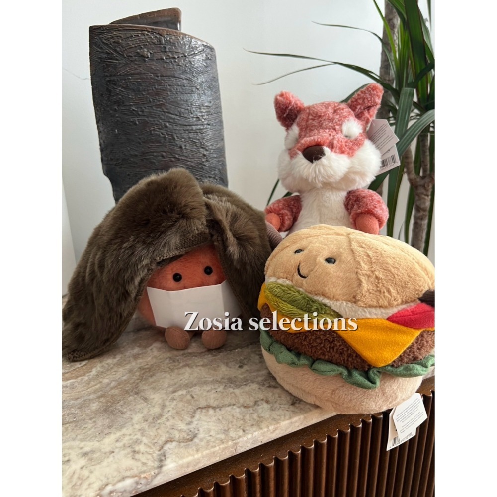 🇫🇷法國直送 Jellycat Amuseables Burger 美式漢堡 美式餐飲 娃娃玩偶-細節圖2