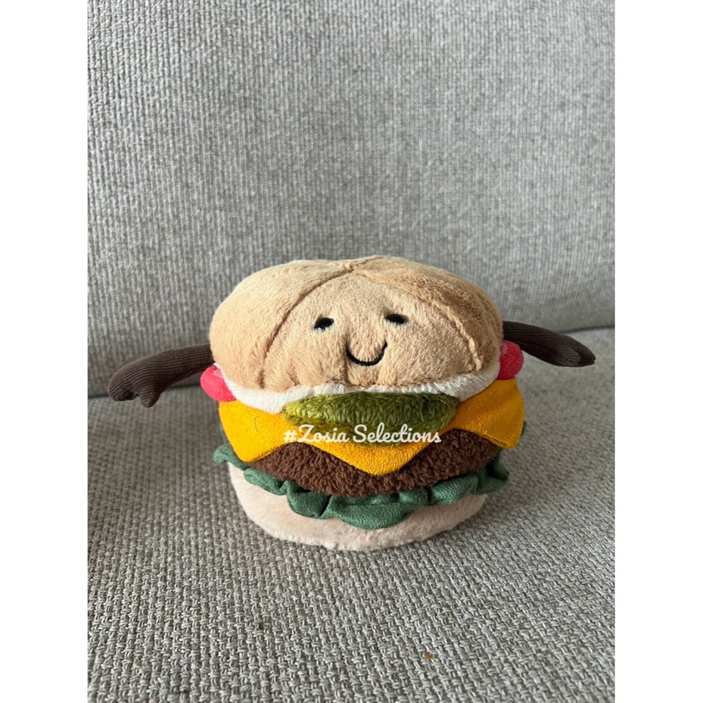 🇫🇷法國直送 Jellycat Amuseables Burger 美式漢堡 美式餐飲 娃娃玩偶-細節圖5