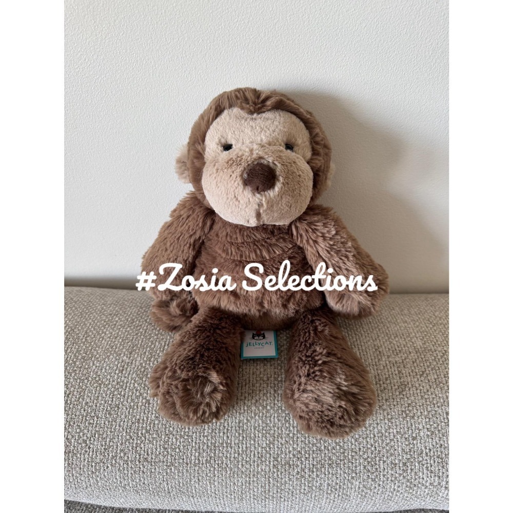 🇫🇷法國直送 Jellycat Smudge Monkey 趴趴猴 淘氣猴子 猴子玩偶 填充玩具-細節圖2