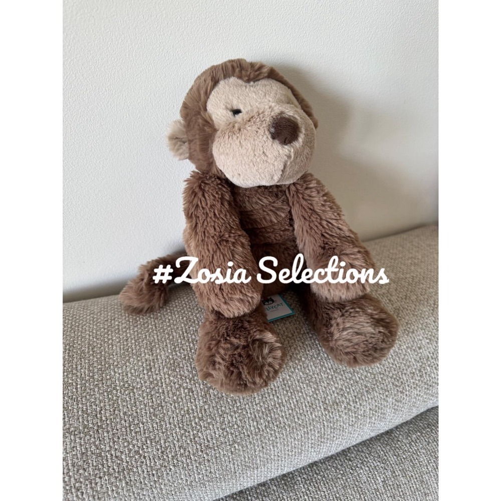 🇫🇷法國直送 Jellycat Smudge Monkey 趴趴猴 淘氣猴子 猴子玩偶 填充玩具-細節圖3