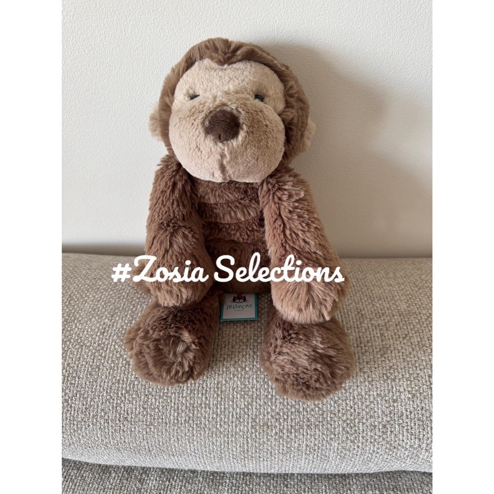 🇫🇷法國直送 Jellycat Smudge Monkey 趴趴猴 淘氣猴子 猴子玩偶 填充玩具-細節圖4