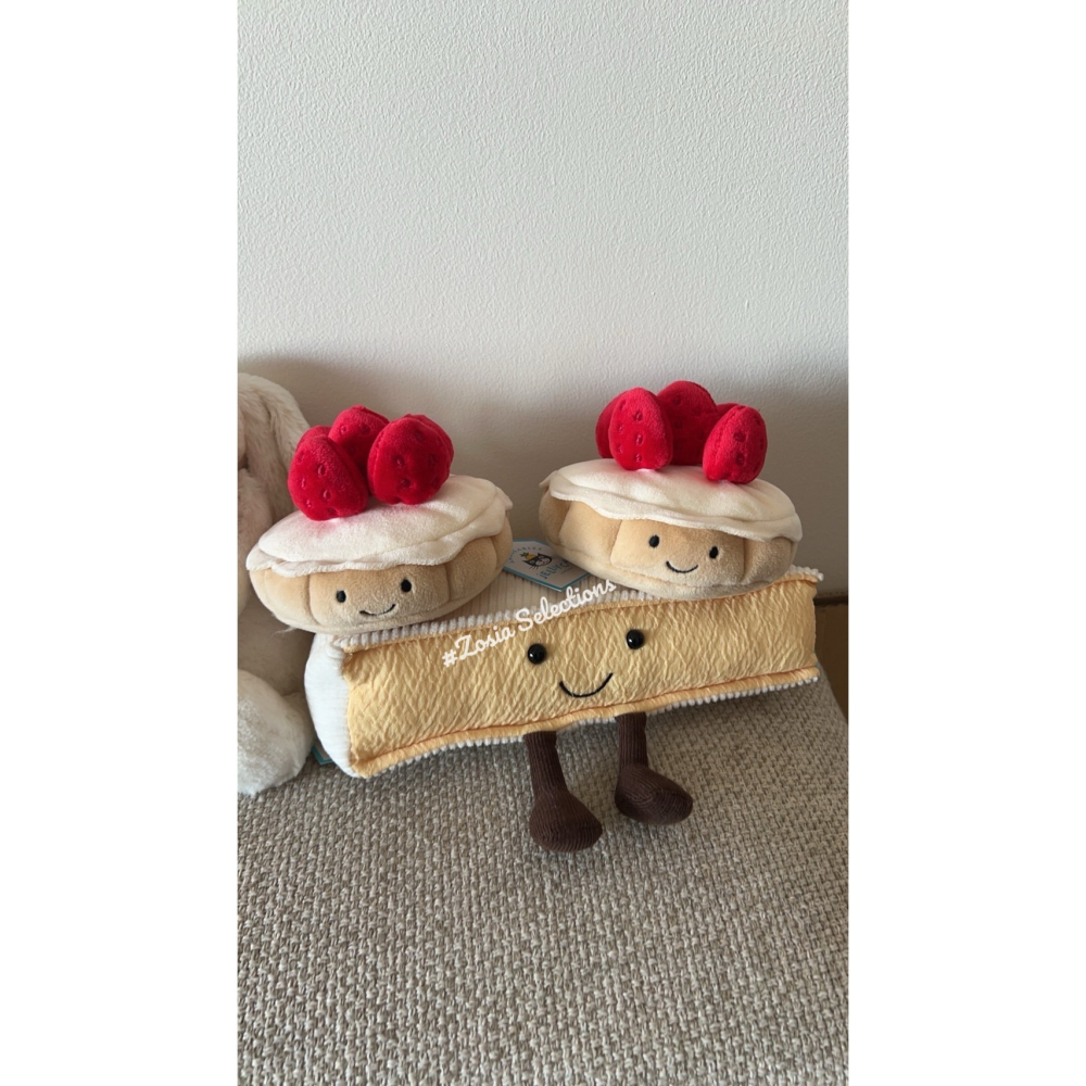 🇫🇷法國直送 Jellycat  Amuseables Brie 布里起司 Cheese 起司娃娃玩偶-細節圖2