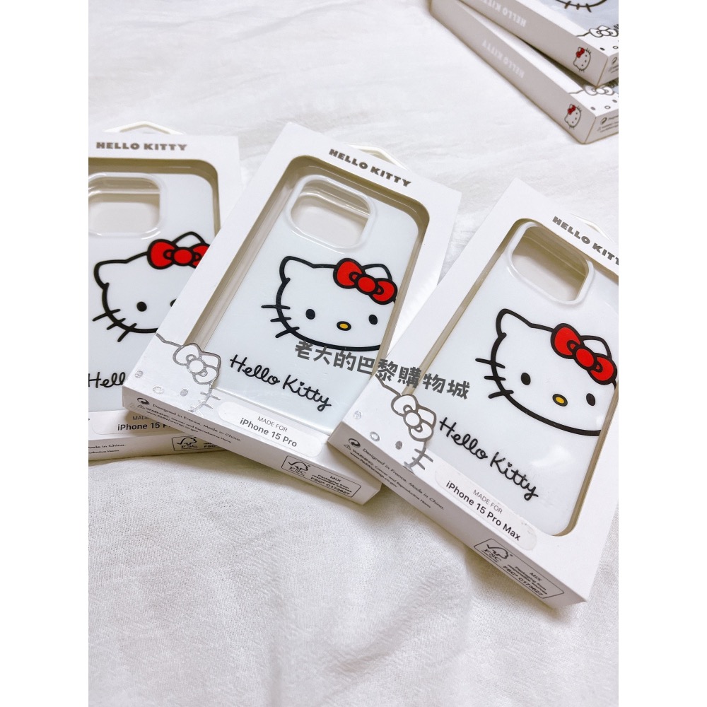 🇫🇷法國直送 Hello kitty手機殼 iPHONE 14.15手機殼出清 全新品  iphone 防摔手機殼-細節圖2