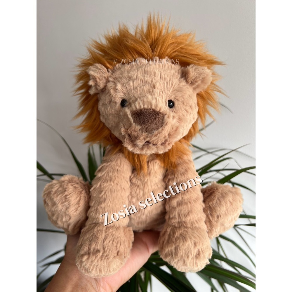 🇫🇷法國直送 Jellycat Fuddlewuddle Lion 波浪毛茸茸獅子 獅子娃娃-細節圖2