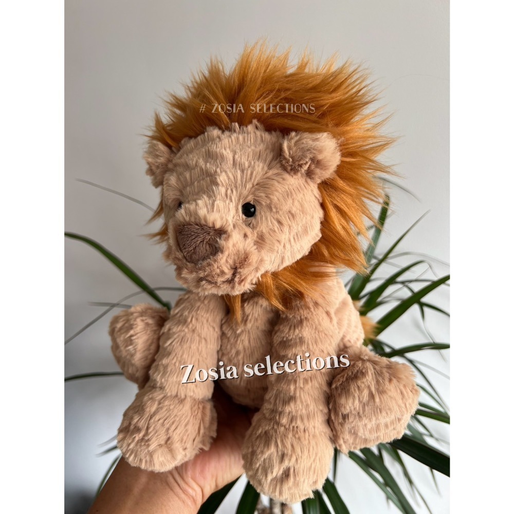🇫🇷法國直送 Jellycat Fuddlewuddle Lion 波浪毛茸茸獅子 獅子娃娃-細節圖3