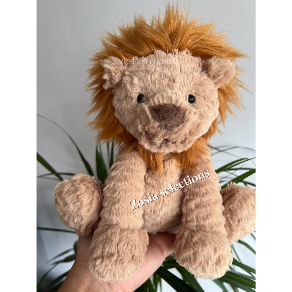 🇫🇷法國直送 Jellycat Fuddlewuddle Lion 波浪毛茸茸獅子 獅子娃娃-細節圖4