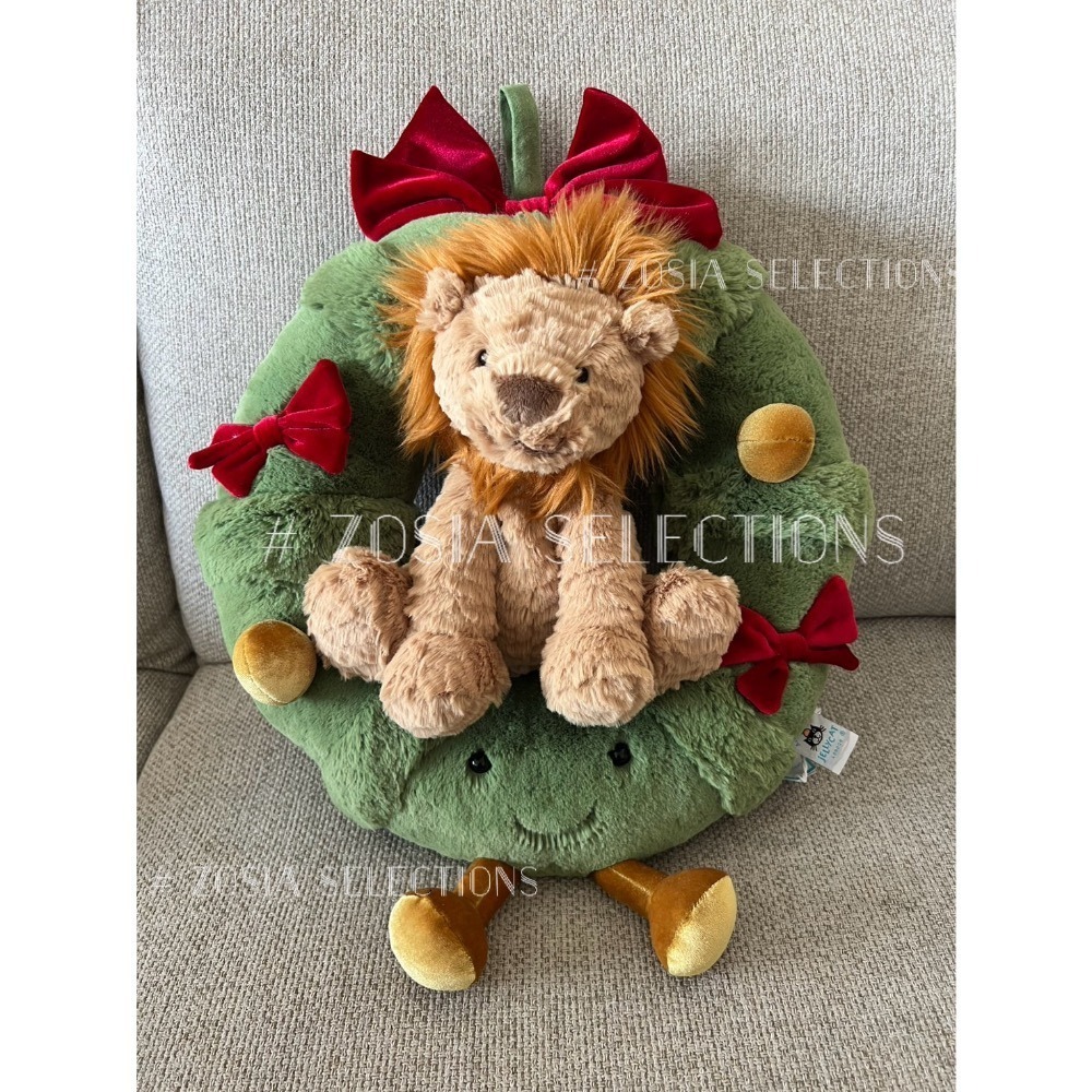 🇫🇷法國直送 Jellycat Fuddlewuddle Lion 波浪毛茸茸獅子 獅子娃娃-細節圖5