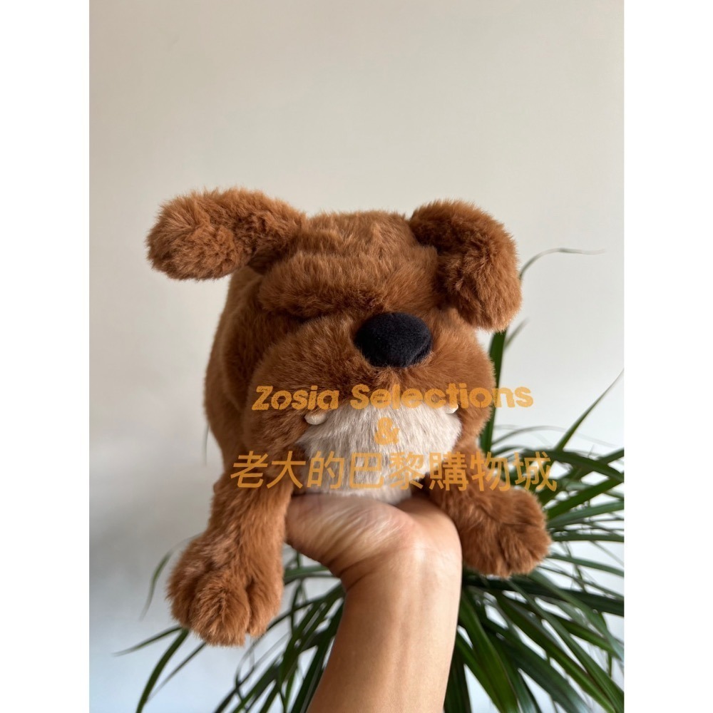 🇫🇷法國直送 Jellycat Derreck dog 面惡心善的德瑞克狗狗 英國鬥牛犬娃娃 狗狗玩偶-細節圖3