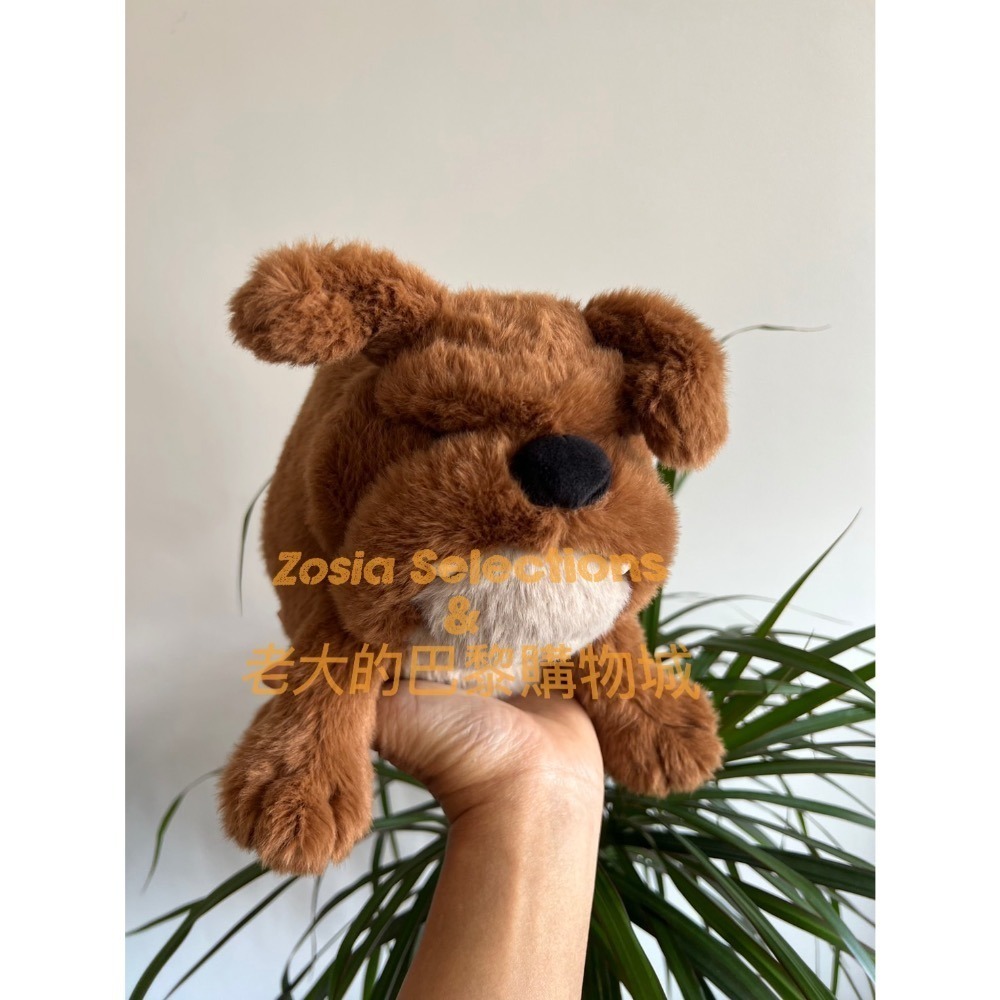 🇫🇷法國直送 Jellycat Derreck dog 面惡心善的德瑞克狗狗 英國鬥牛犬娃娃 狗狗玩偶-細節圖4