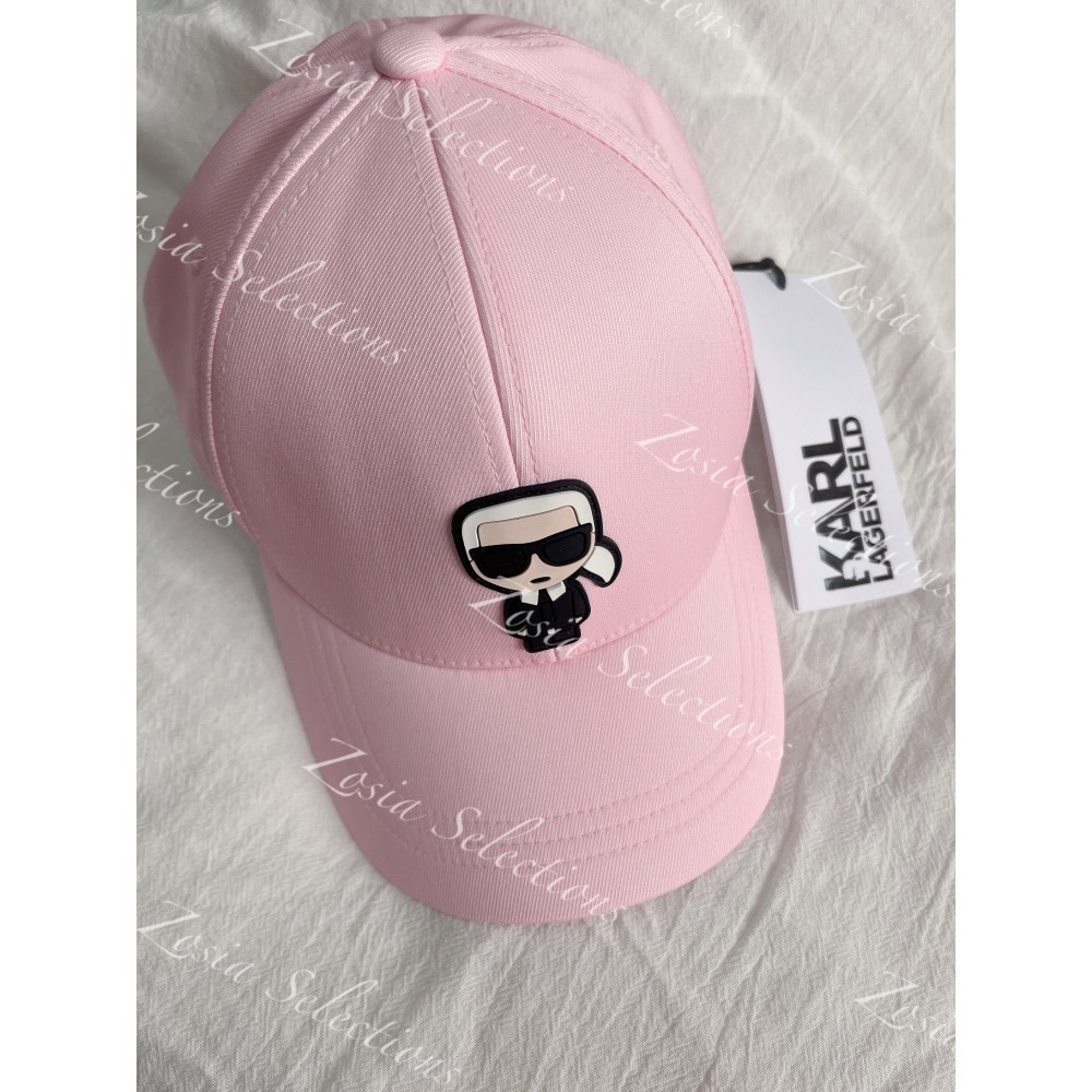 🇫🇷法國- Karl Lagerfeld卡爾 棒球帽  正品出清 帽子 兩色 歐洲精品品牌 男女帽 卡爾 老佛爺-細節圖2
