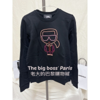 🇫🇷法國- Karl卡爾  正品出清 卡爾輪廓 女款長袖上衣 歐洲精品品牌 卡爾 老佛爺-261110-1