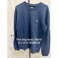 🇫🇷法國- Karl 卡爾  正品出清 男款長袖毛巾底上衣 卡爾 老佛爺 260110-2