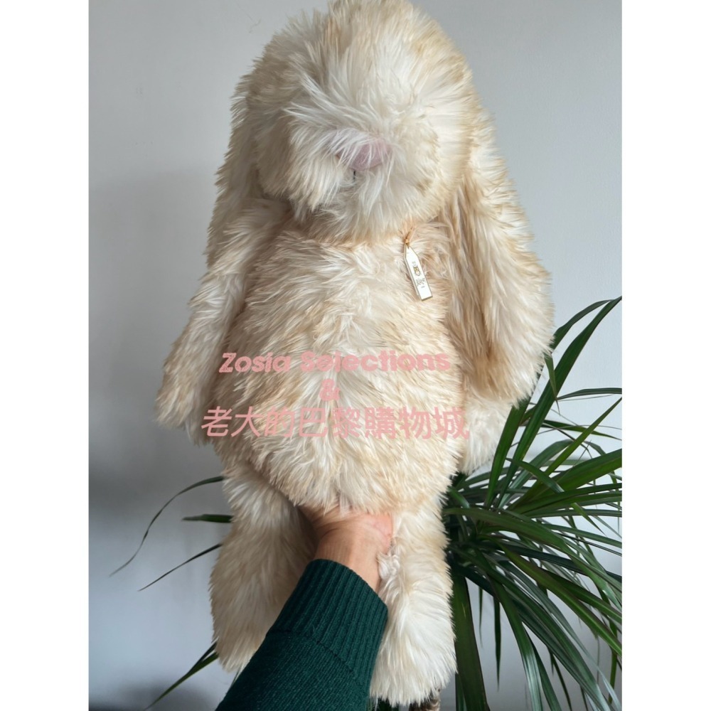 🇫🇷法國直送 Jellycat ✨金標_潦草兔 51cm Springlowe Luxe Bunny 兔子娃娃-細節圖2