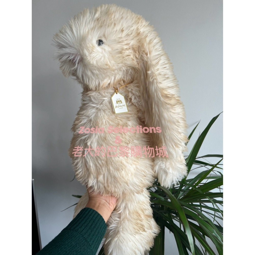 🇫🇷法國直送 Jellycat ✨金標_潦草兔 51cm Springlowe Luxe Bunny 兔子娃娃-細節圖3
