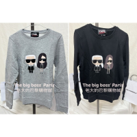 🇫🇷法國- Karl 卡爾&amp; Kaia  正品出清 兩色 女款長袖刷毛上衣 260110-1