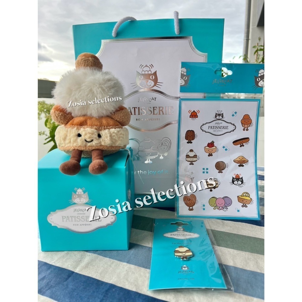 🇫🇷 Jellycat 聖多諾黑 泡芙塔 Amuseables Mirielle St. Honoré 套組/單點-細節圖3