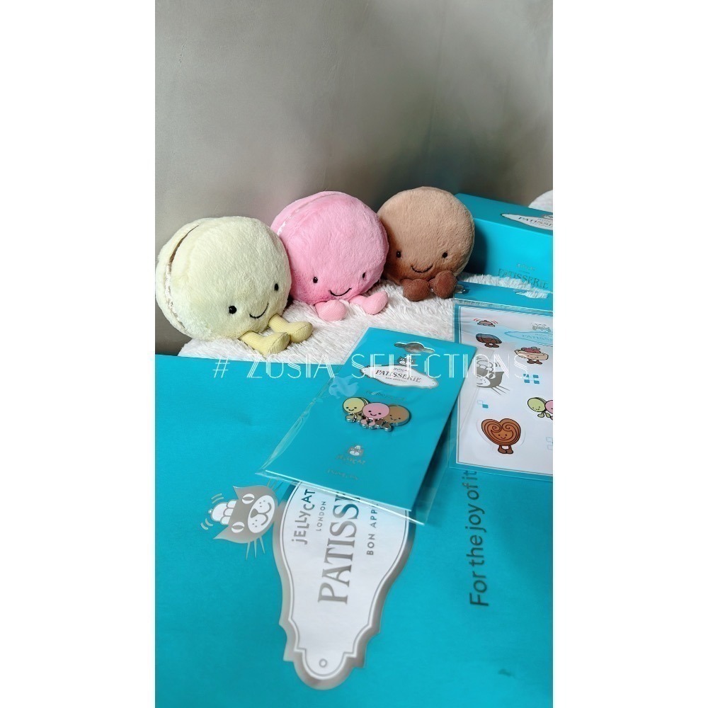 🇫🇷 Jellycat 馬卡龍 四色 Amuseables Macaron 禮盒套組/單點-細節圖3