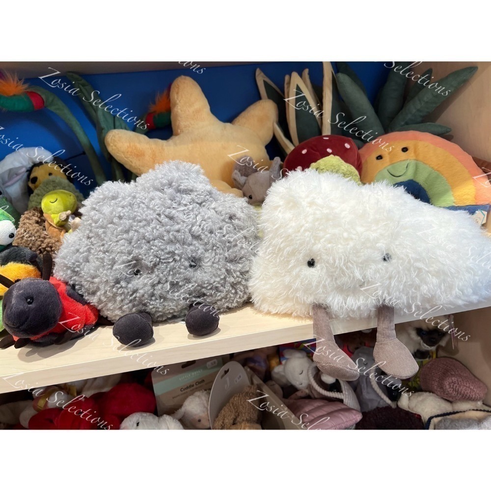 🇫🇷法國直送 Jellycat 桑心烏雲 白雲朵 Amuseables Cloud/Storm Cloud 娃娃-細節圖2