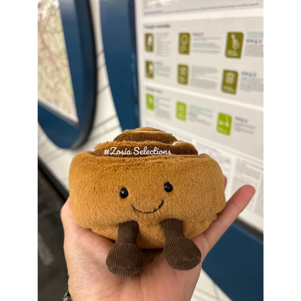 🇫🇷法國直送 Jellycat Amuseables Cinnamon Bun 肉桂捲 麵包甜點娃娃-細節圖2