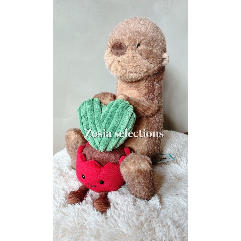 🇫🇷法國直送 Jellycat Amuseables Kerrii Cactus ❤️心型仙人掌盆栽娃娃 裝飾盆栽-細節圖2