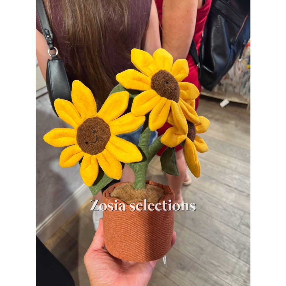 🇫🇷法國直送 Jellycat Amuseables Sunflower 向日葵娃娃玩偶 裝飾盆栽-細節圖2