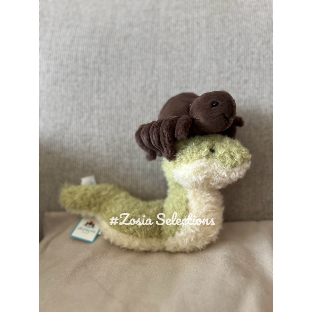 🇫🇷法國直送 Jellycat [ Little系列] 小蛇娃娃 Little snake 玩偶娃娃-細節圖5
