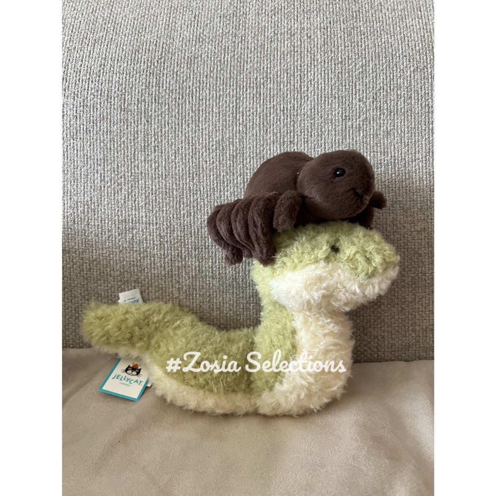 🇫🇷法國直送 Jellycat [ Little系列] 小蛇娃娃 Little snake 玩偶娃娃-細節圖6