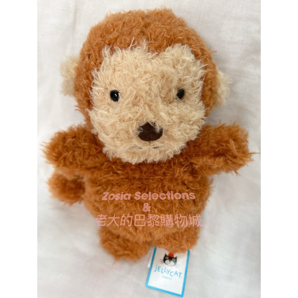 🇫🇷法國直送 Jellycat [ Little系列] 小猴子娃娃 Little Monkey 玩偶娃娃-細節圖3