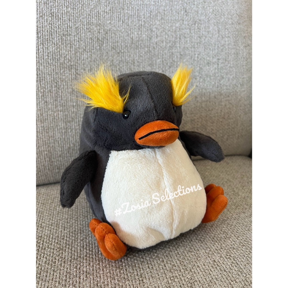 🇫🇷法國直送 Jellycat Maurice Macaroni Penguin 長冠企鵝娃娃 絕版 退休款-細節圖2