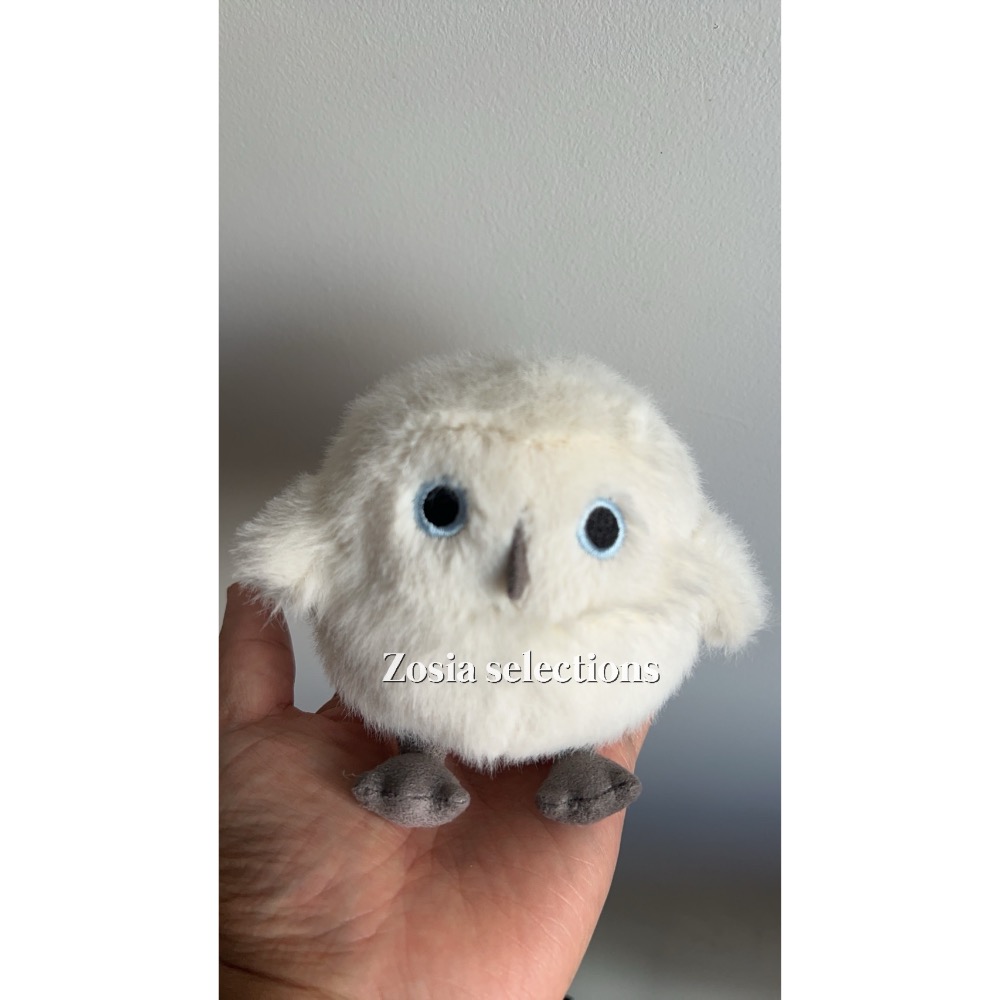 🇫🇷法國直送 Jellycat Snowy Owling 雪白貓頭鷹 小貓頭鷹 絕版玩偶 退休款 娃娃-細節圖2