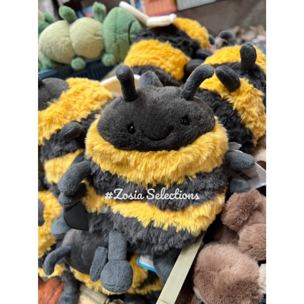 🇫🇷法國直送 Jellycat Albee Bee 胖胖蜜蜂 蜜蜂娃娃 昆蟲娃娃 玩偶 填充玩具-細節圖10