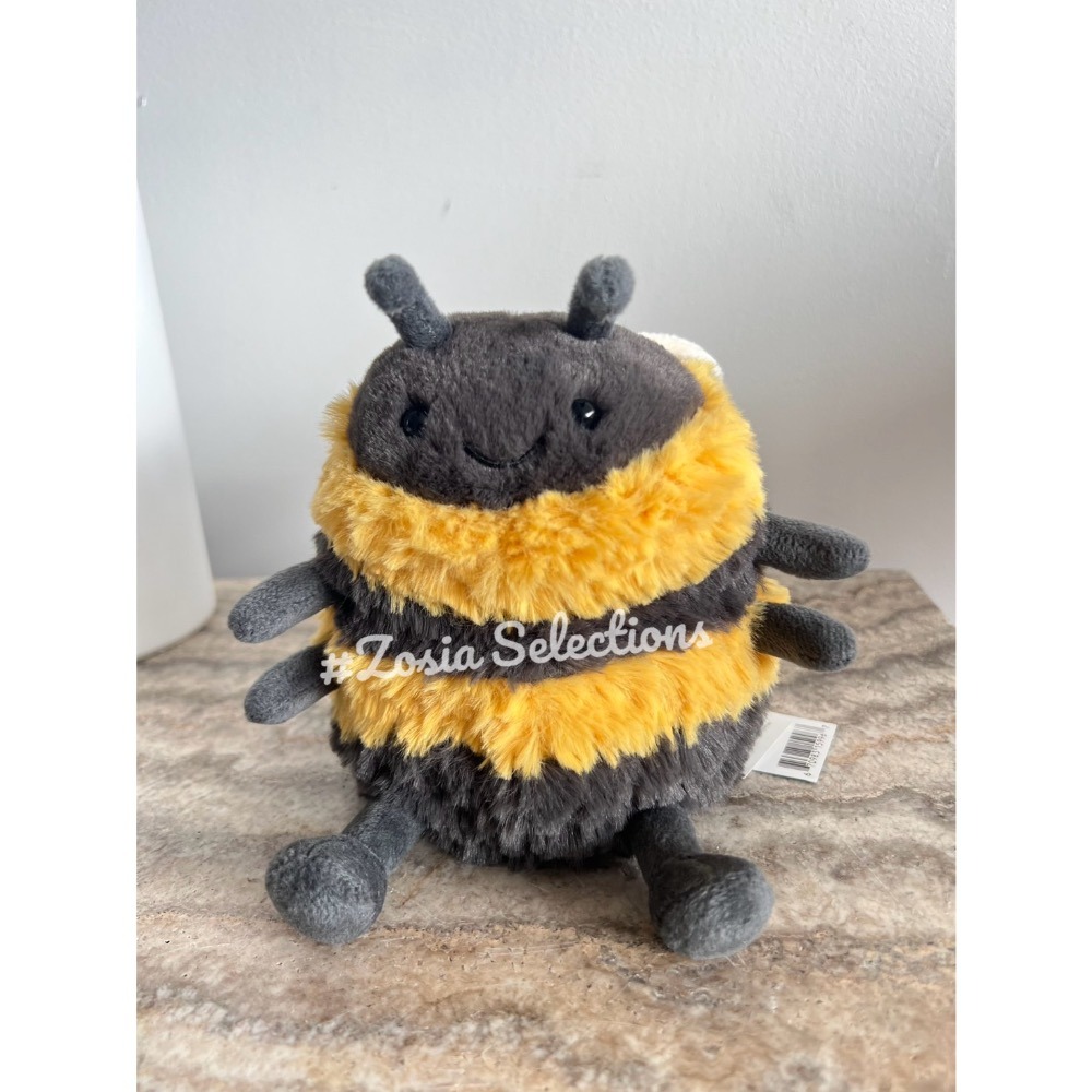 🇫🇷法國直送 Jellycat Albee Bee 胖胖蜜蜂 蜜蜂娃娃 昆蟲娃娃 玩偶 填充玩具-規格圖11