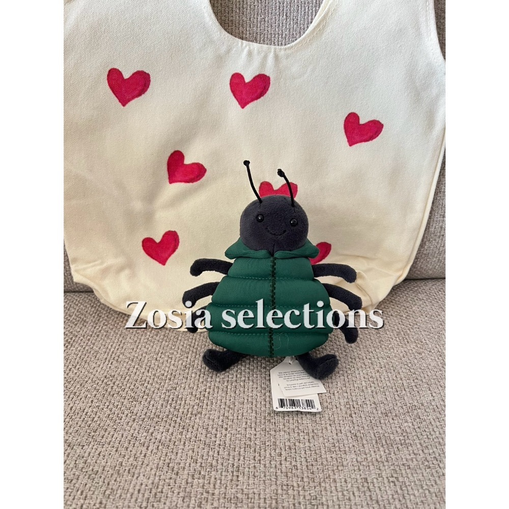 🇫🇷法國直送 Jellycat Anoraknid Black Spider 黑蜘蛛娃娃 絕版 退休款 玩偶-細節圖3