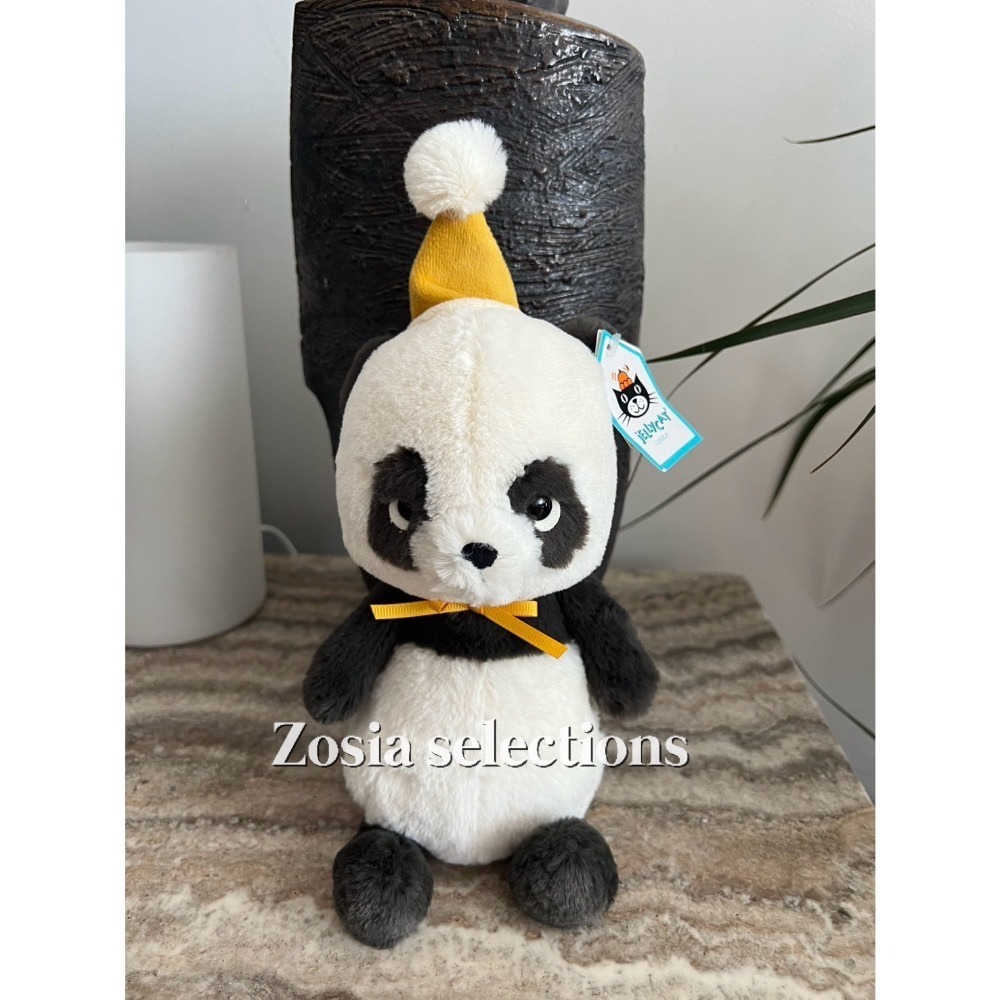 🇫🇷法國直送 Jellycat [動物派對] Jollipop Panda 派對貓熊娃娃 玩偶 絕版 退休款-細節圖5