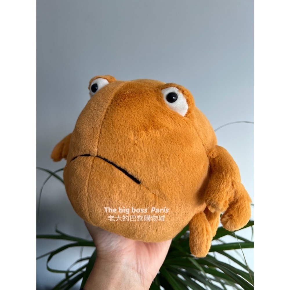 🇫🇷法國直送 Jellycat Chrissie Crab 不開心螃蟹娃娃 海洋生物 玩偶 絕版 退休款-細節圖4