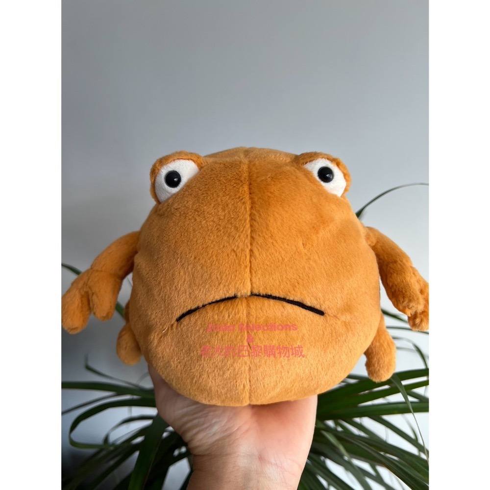 🇫🇷法國直送 Jellycat Chrissie Crab 不開心螃蟹娃娃 海洋生物 玩偶 絕版 退休款-規格圖6