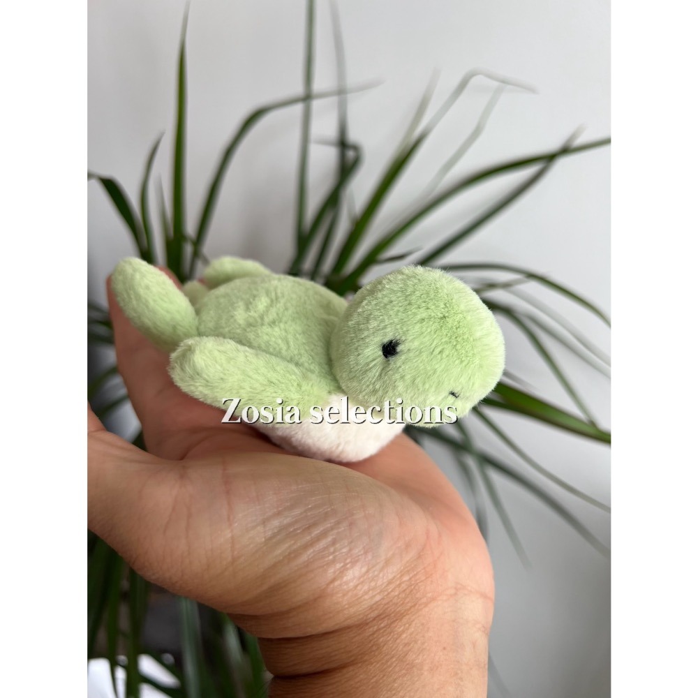 🇫🇷法國直送 Jellycat Fluffy Turtle 小海龜娃娃 海洋生物 玩偶 絕版 退休款-細節圖2