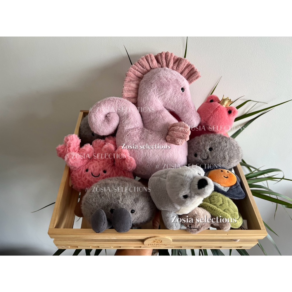 🇫🇷法國直送 Jellycat Skidoodle Seal 小海豹娃娃 灰色小海豹 海洋生物 玩偶 絕版 退休款-細節圖3