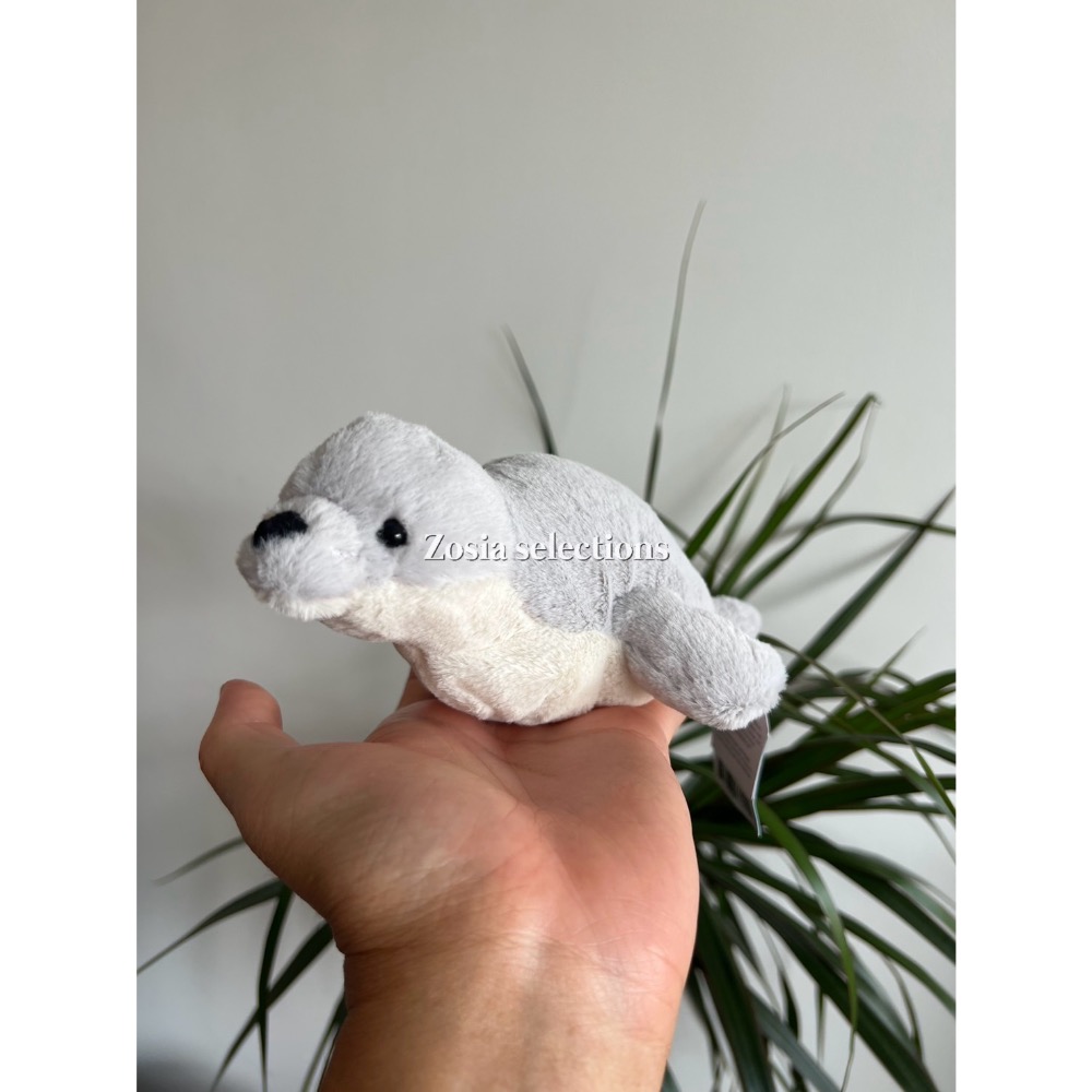 🇫🇷法國直送 Jellycat Skidoodle Seal 小海豹娃娃 灰色小海豹 海洋生物 玩偶 絕版 退休款-規格圖4