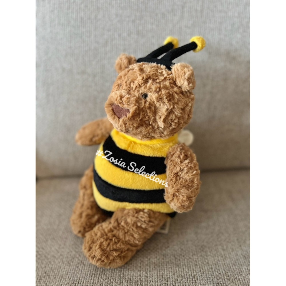 🇫🇷法國直送Jellycat 蜜蜂熊 Bartholomew Bear Bumblebee 巴塞羅熊 絕版 退休款-細節圖2