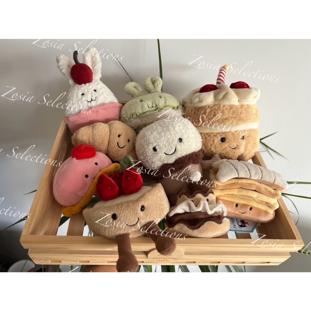 🇫🇷法國直送 Jellycat 兔子杯子蛋糕 娃娃Dainty Dessert Bunny Cupcake 絕版款-細節圖3
