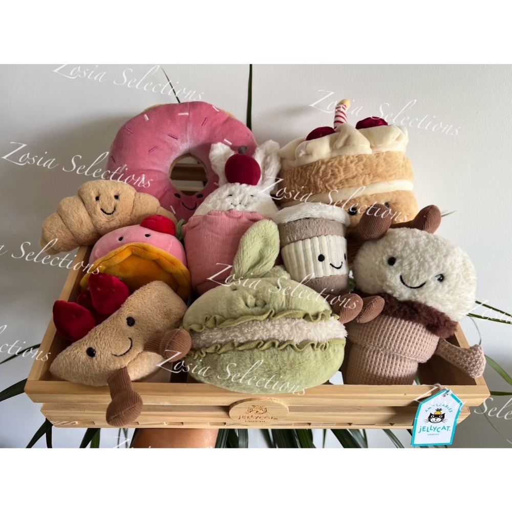 🇫🇷法國直送 Jellycat 兔子杯子蛋糕 娃娃Dainty Dessert Bunny Cupcake 絕版款-細節圖4