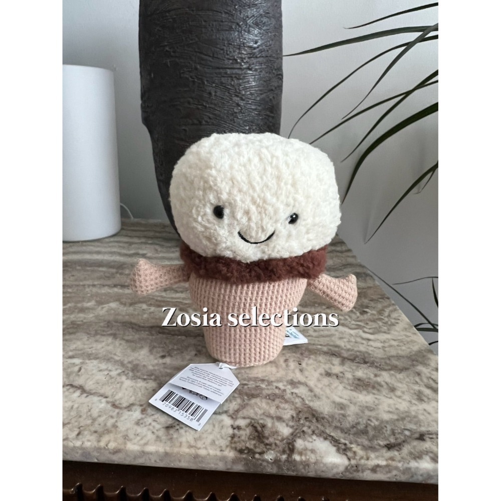 🇫🇷法國直送 Jellycat 雙層甜筒娃娃 Amuseables Ice Cream Cone 絕版甜點玩偶-規格圖2