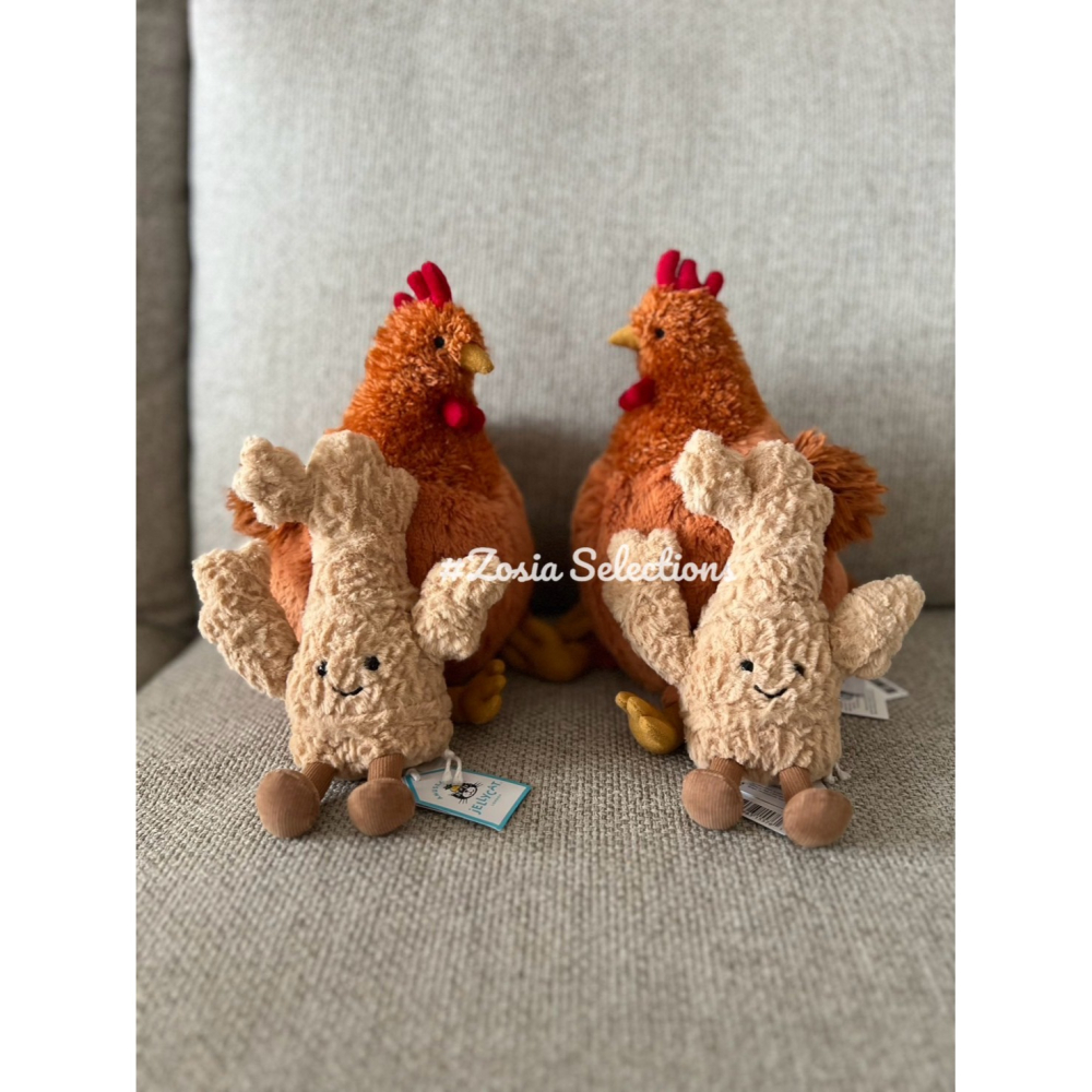 🇫🇷法國直送 Jellycat Amuseables Ginger 生薑娃娃 好事薑近 玩偶娃娃-細節圖2